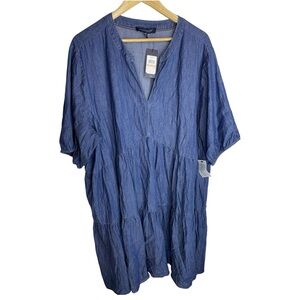 Tommy Hilfiger Indigo Denim short sleeve dress 2X